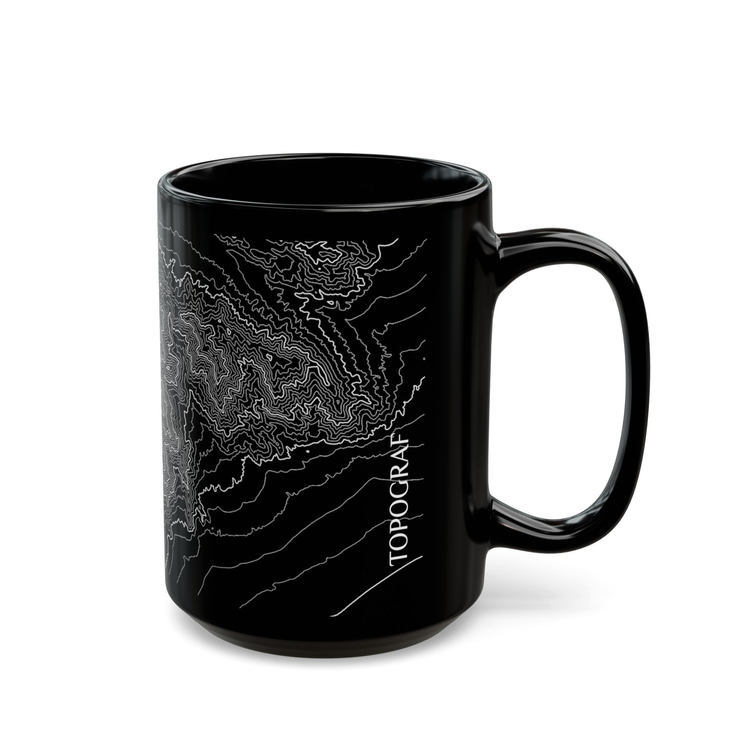 Mt. Tiefort, NTC Black Mug 15 oz.