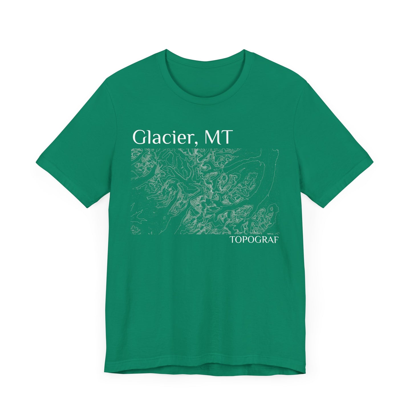 Glacier, MT Short Sleeve Tee