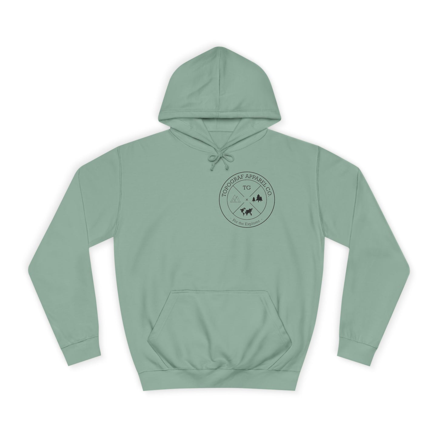 Mt. McKinley, AK Hooded Sweatshirt