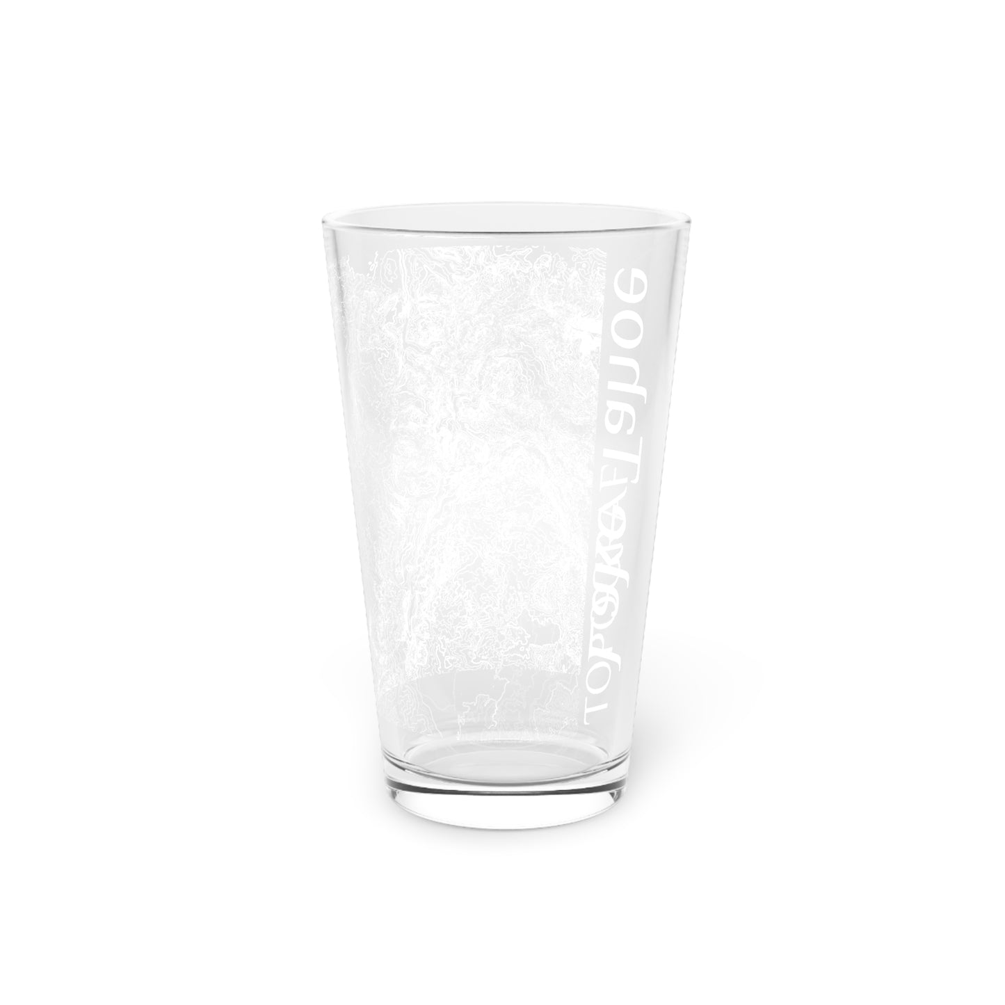 Lake Tahoe Pint Glass, 16oz