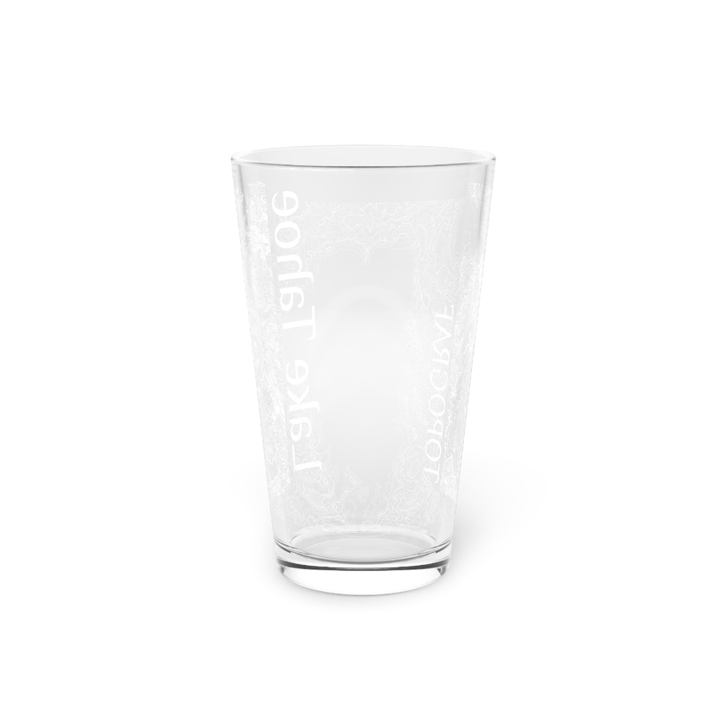 Lake Tahoe Pint Glass, 16oz