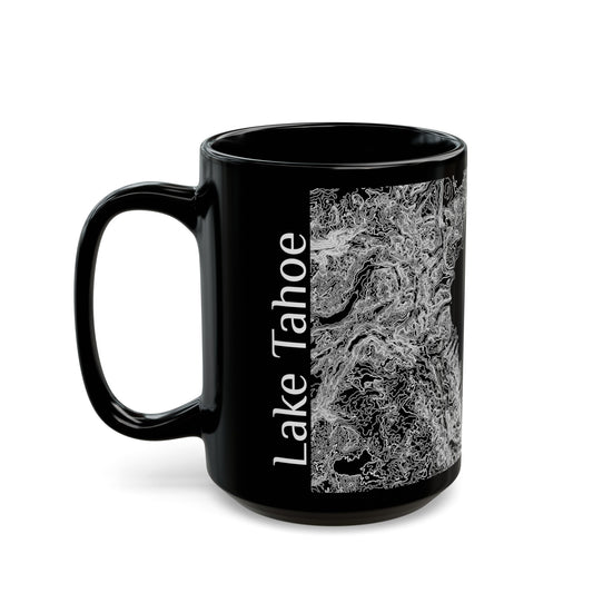 Lake Tahoe Black Mug 15 oz.