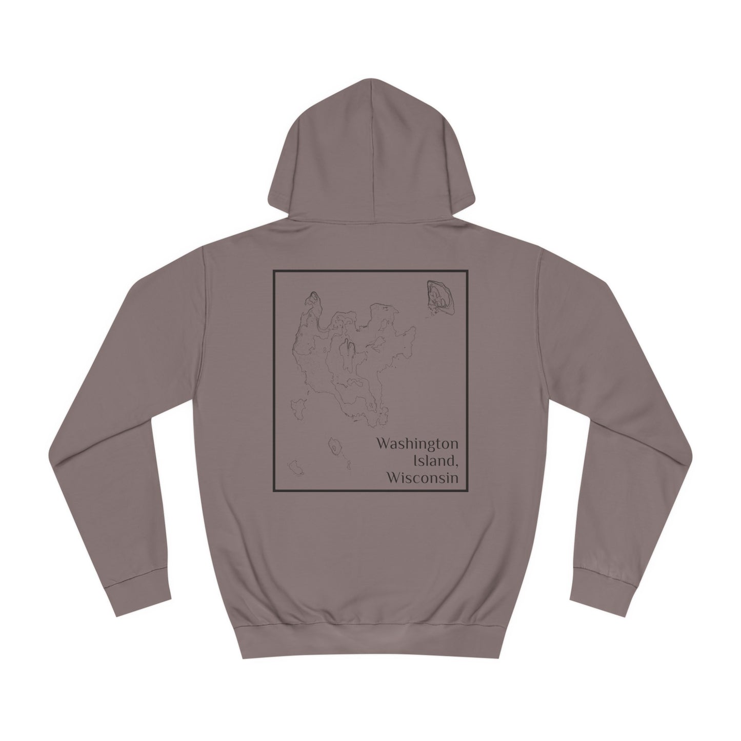 Washington Island, WI Hooded Sweatshirt