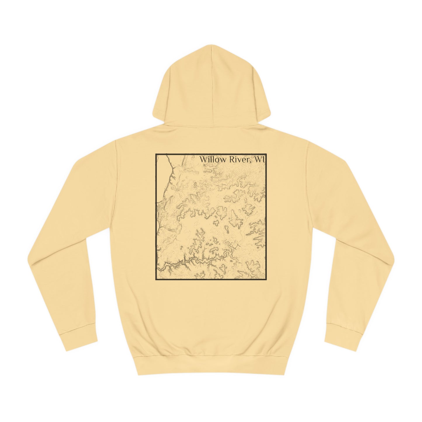 Willow River, WI Hooded Sweatshirt