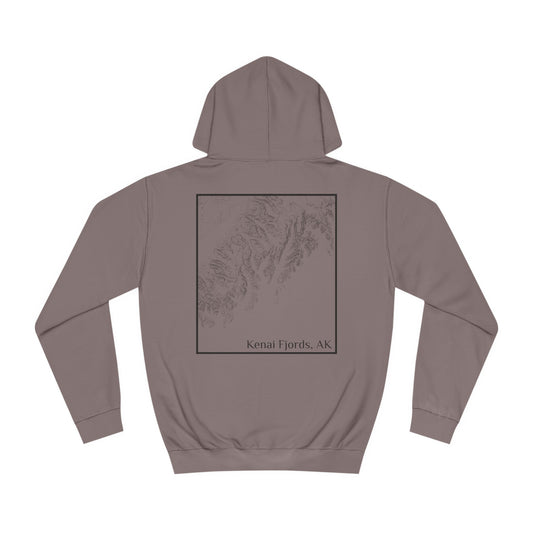 Kenai Fjords, AK Hooded Sweatshirt