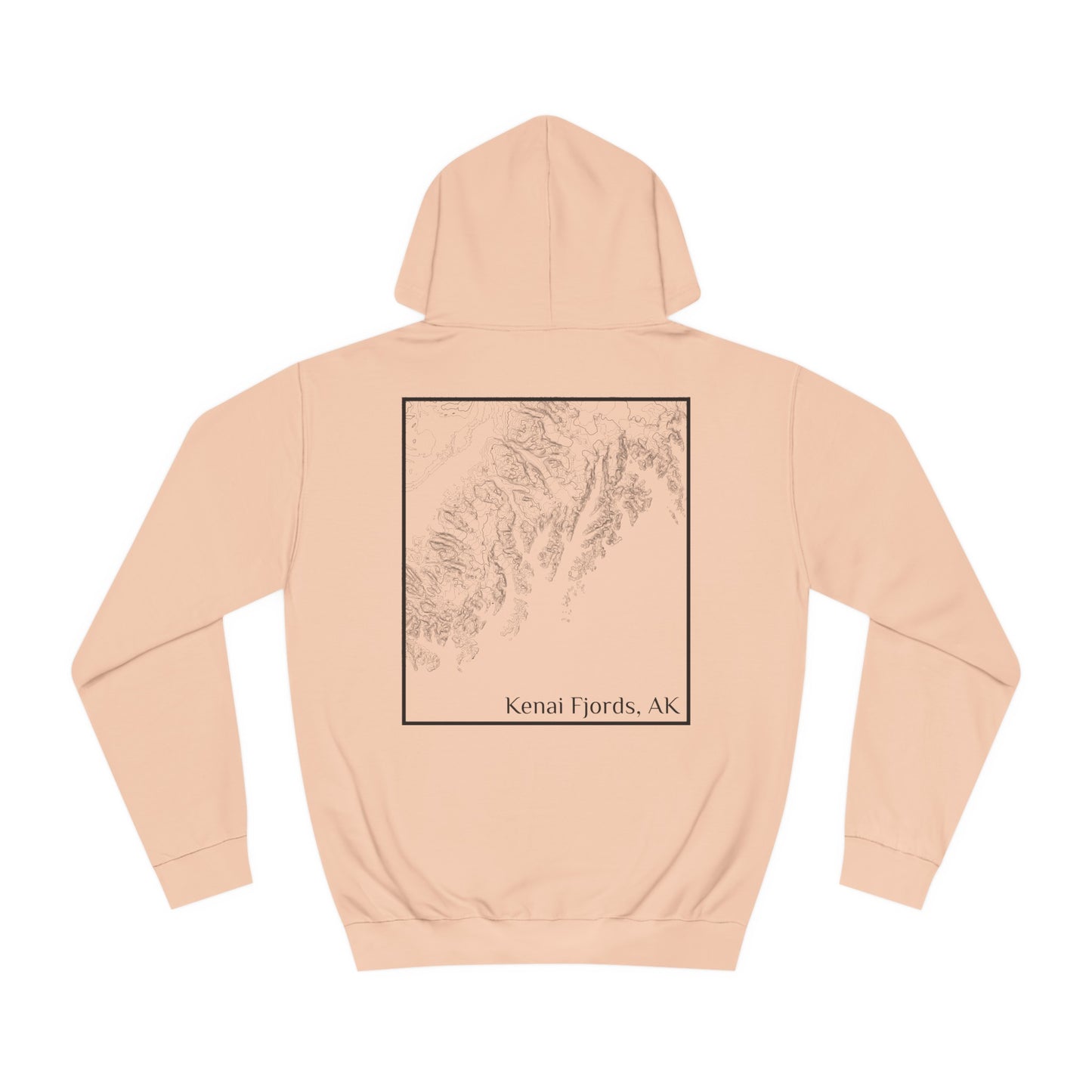 Kenai Fjords, AK Hooded Sweatshirt