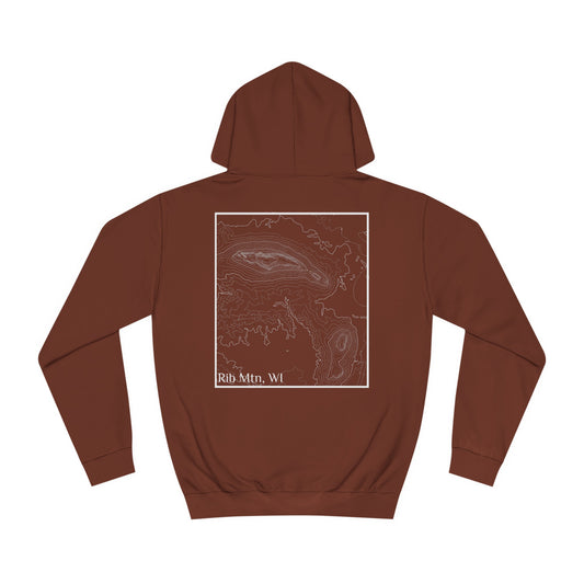 Rib Mountain, WI Hooded Sweatshirt