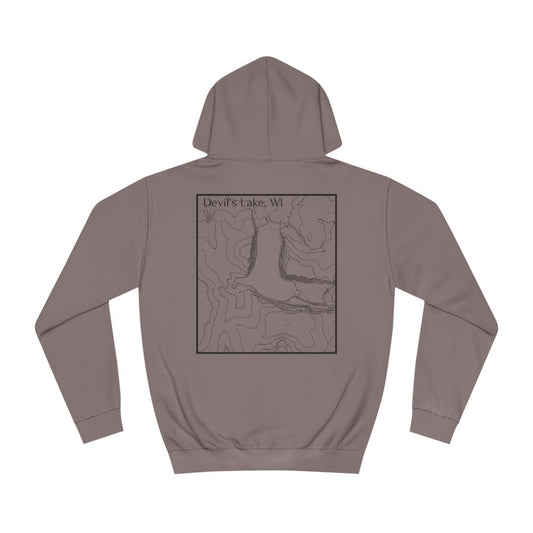 Devil's Lake, WI Hooded Sweatshirt