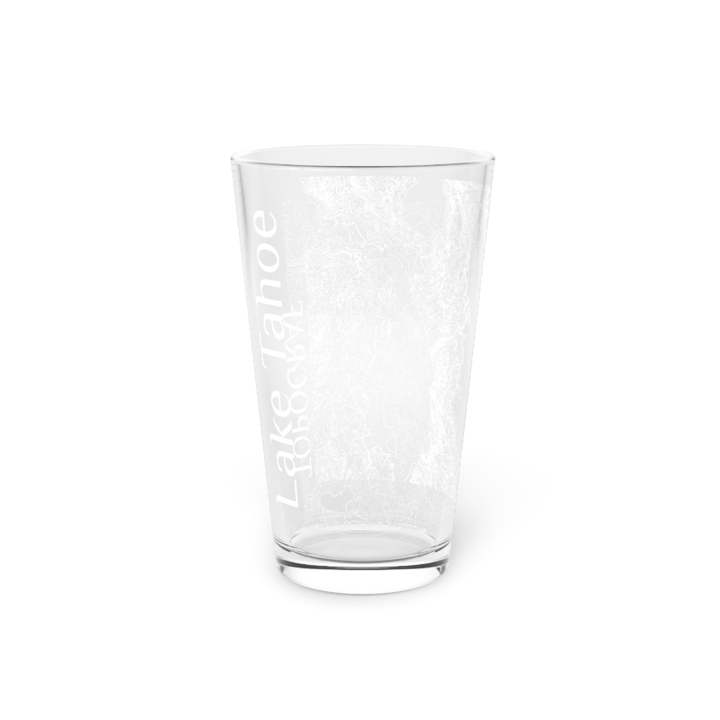 Lake Tahoe Pint Glass, 16oz