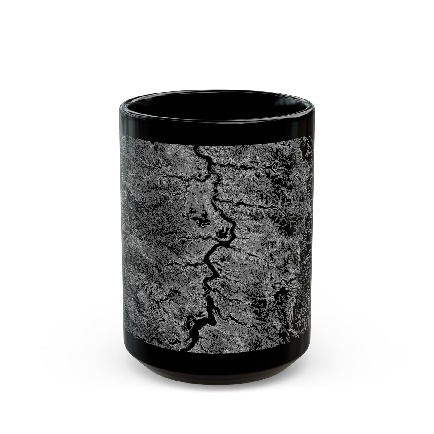 Theodore Roosevelt, ND Black Mug 15 oz.