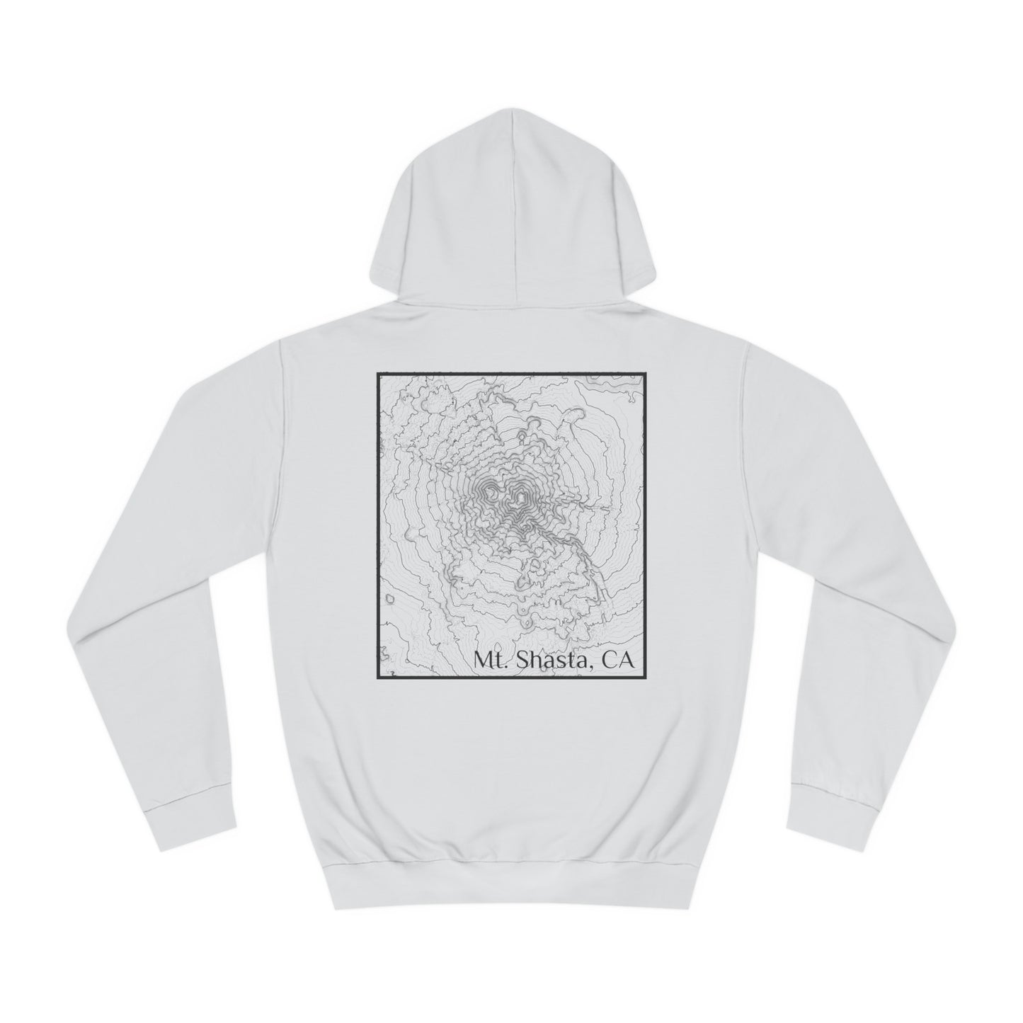 Mt. Shasta, CA Hooded Sweatshirt