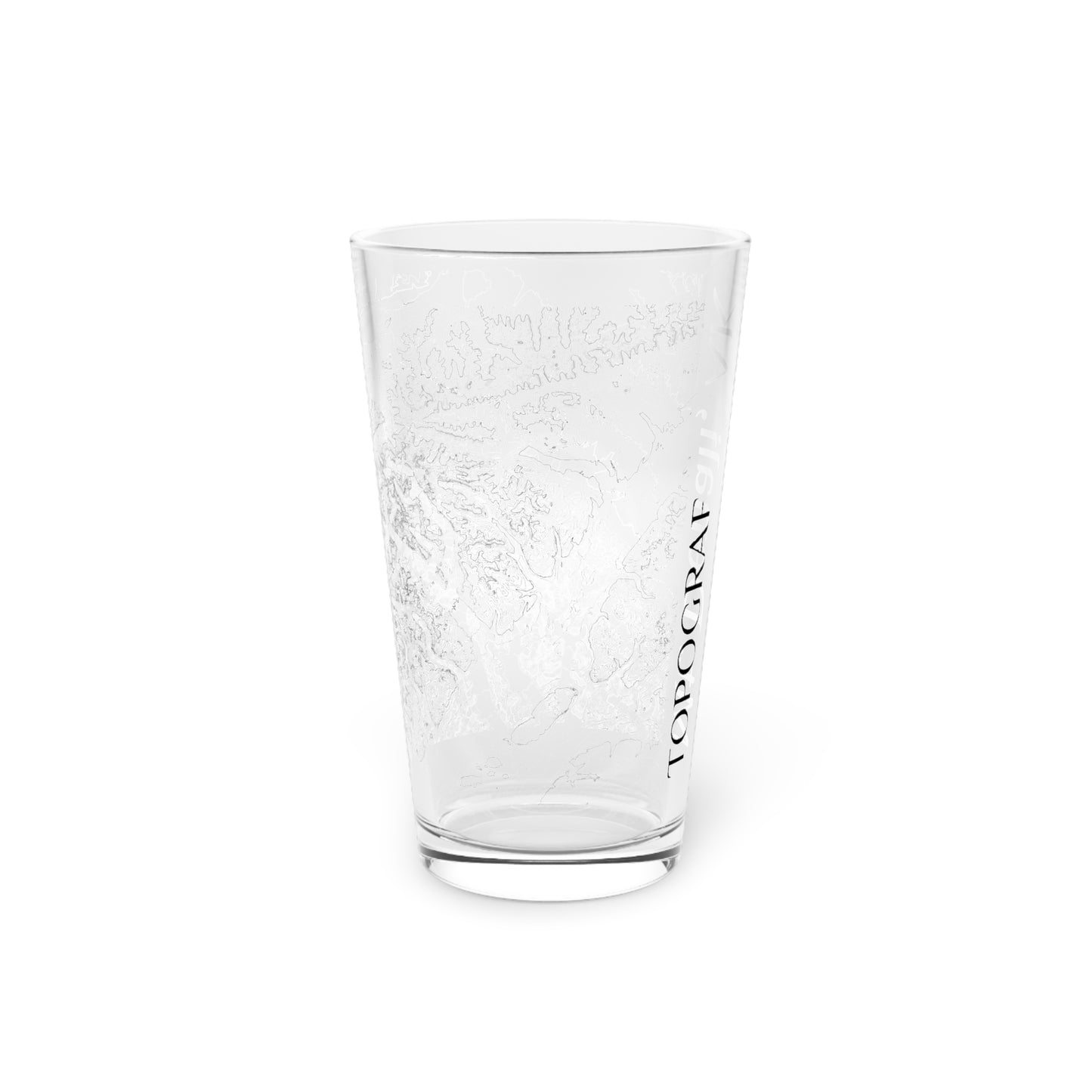 Mt. Denali, AK Pint Glass, 16oz