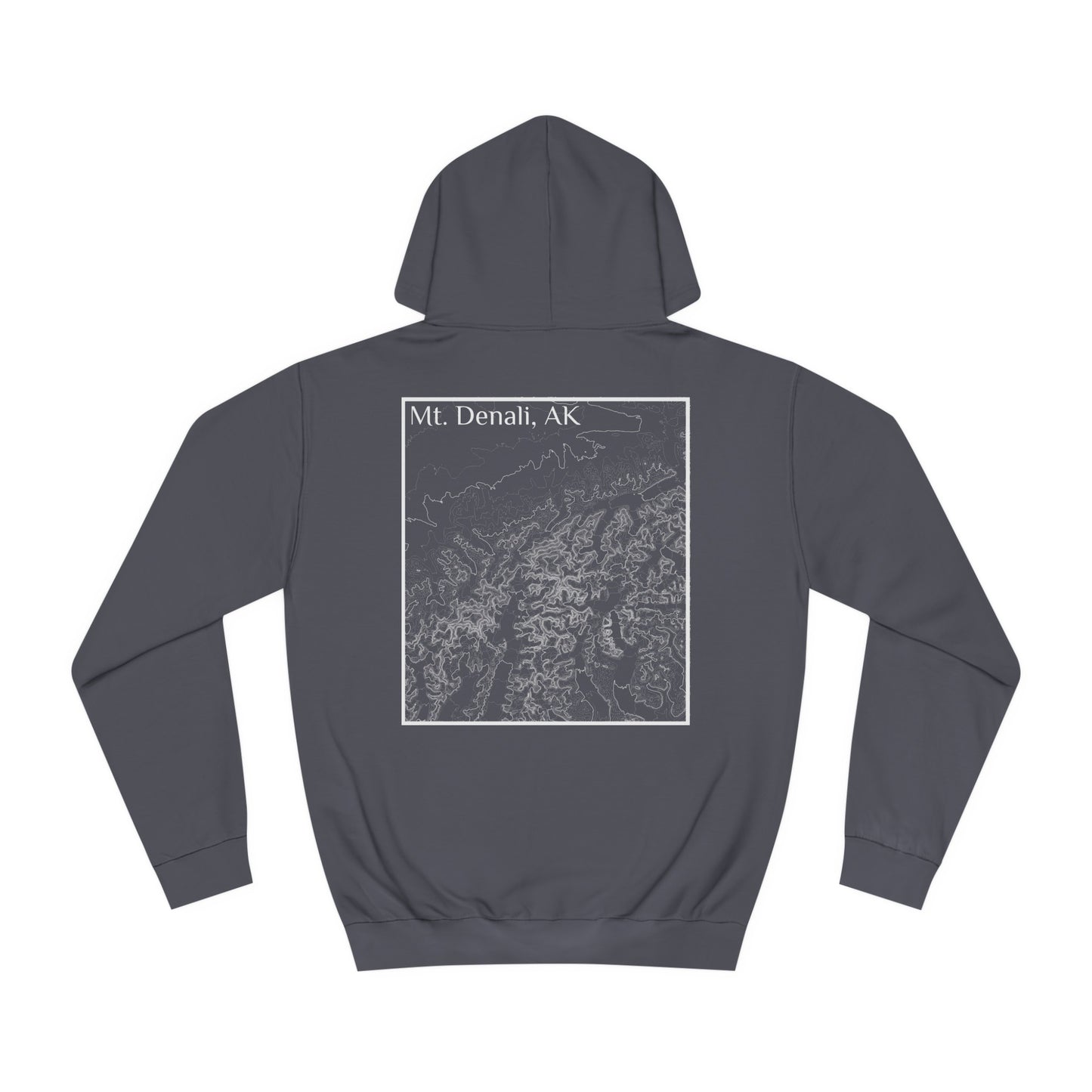 Mt. Denali, AK Hooded Sweatshirt