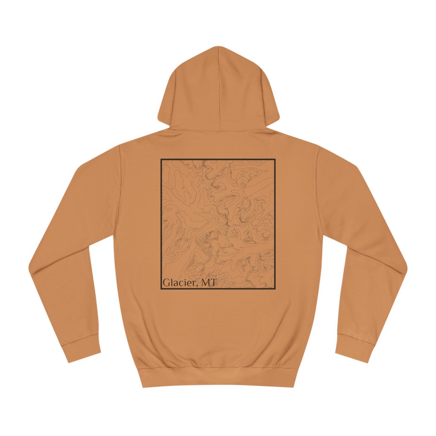 Glacier, MT Hooded Sweatshirt