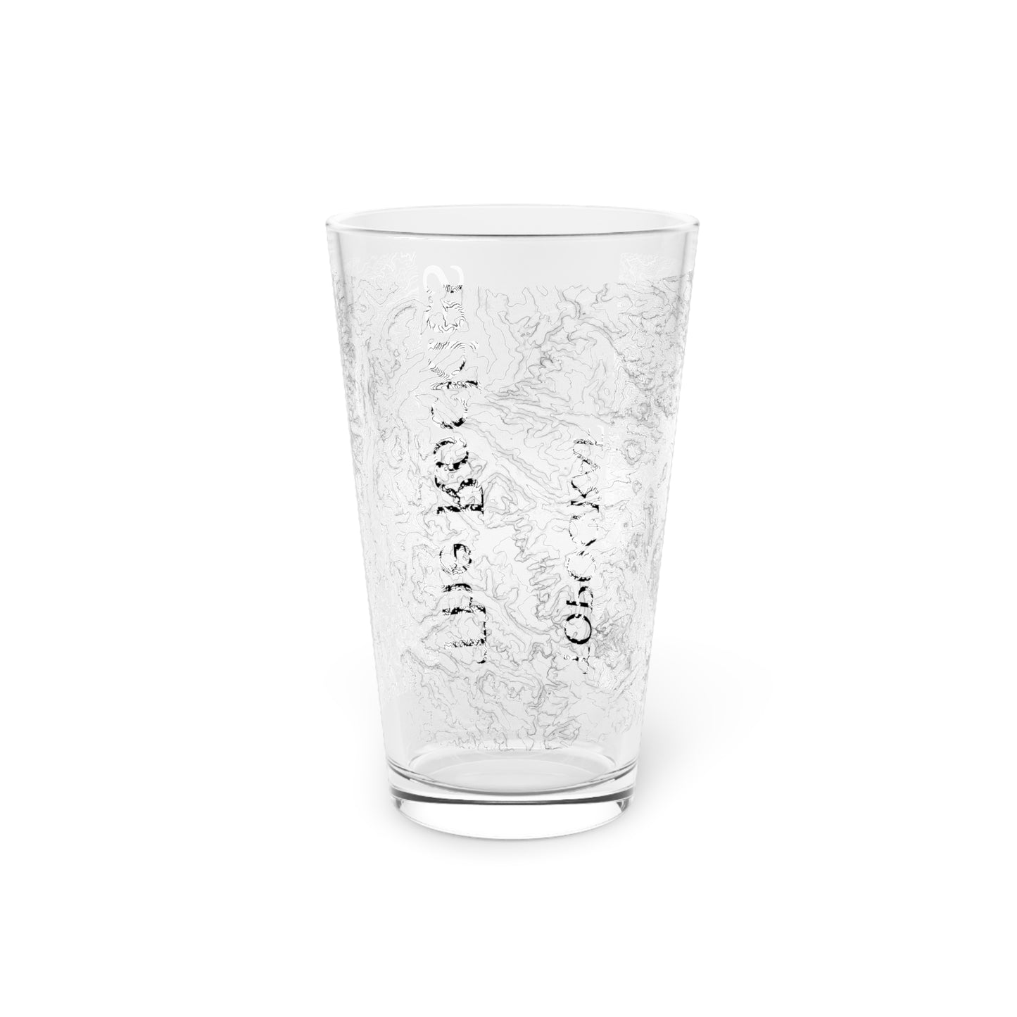 The Rockies Pint Glass, 16oz