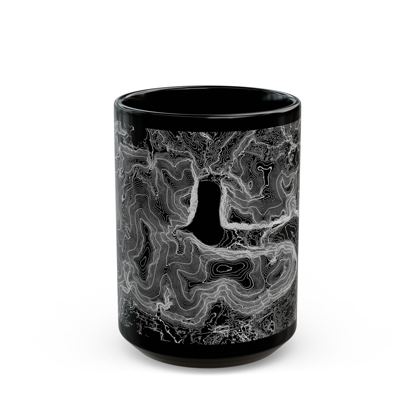 Devil's Lake, WI Black Mug 15 oz.