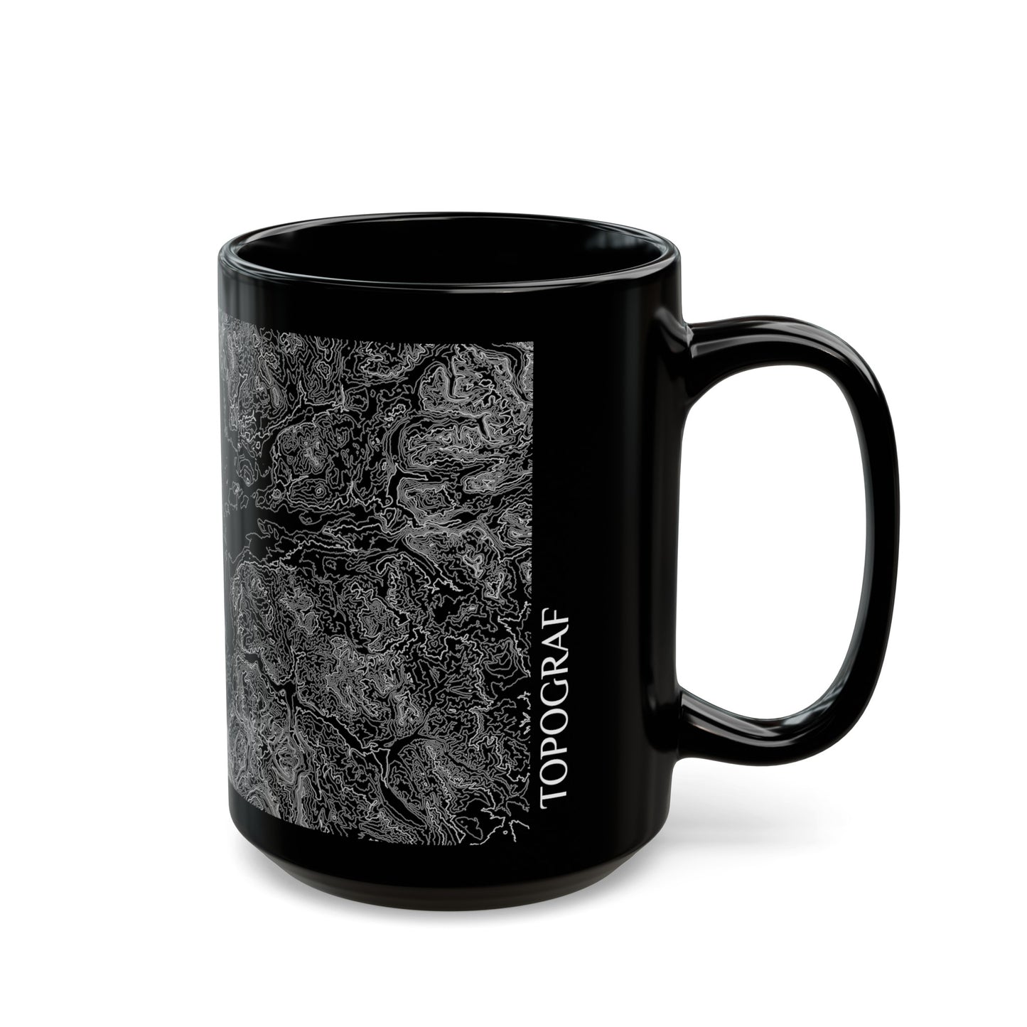 Grand Tetons, WY Black Mug 15 oz.