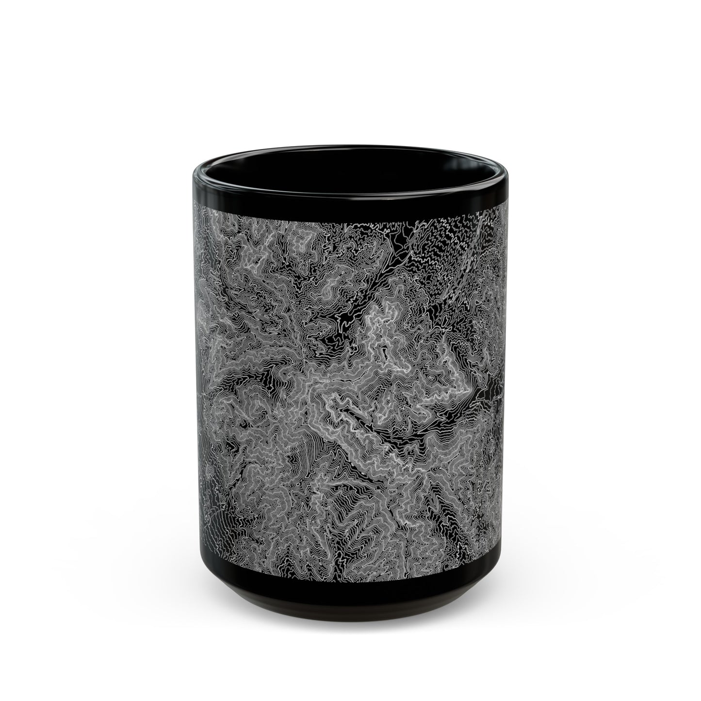 Mt. Charleston, NV Black Mug 15 oz.