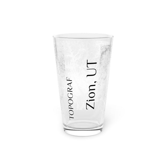 Zion, UT Pint Glass, 16oz