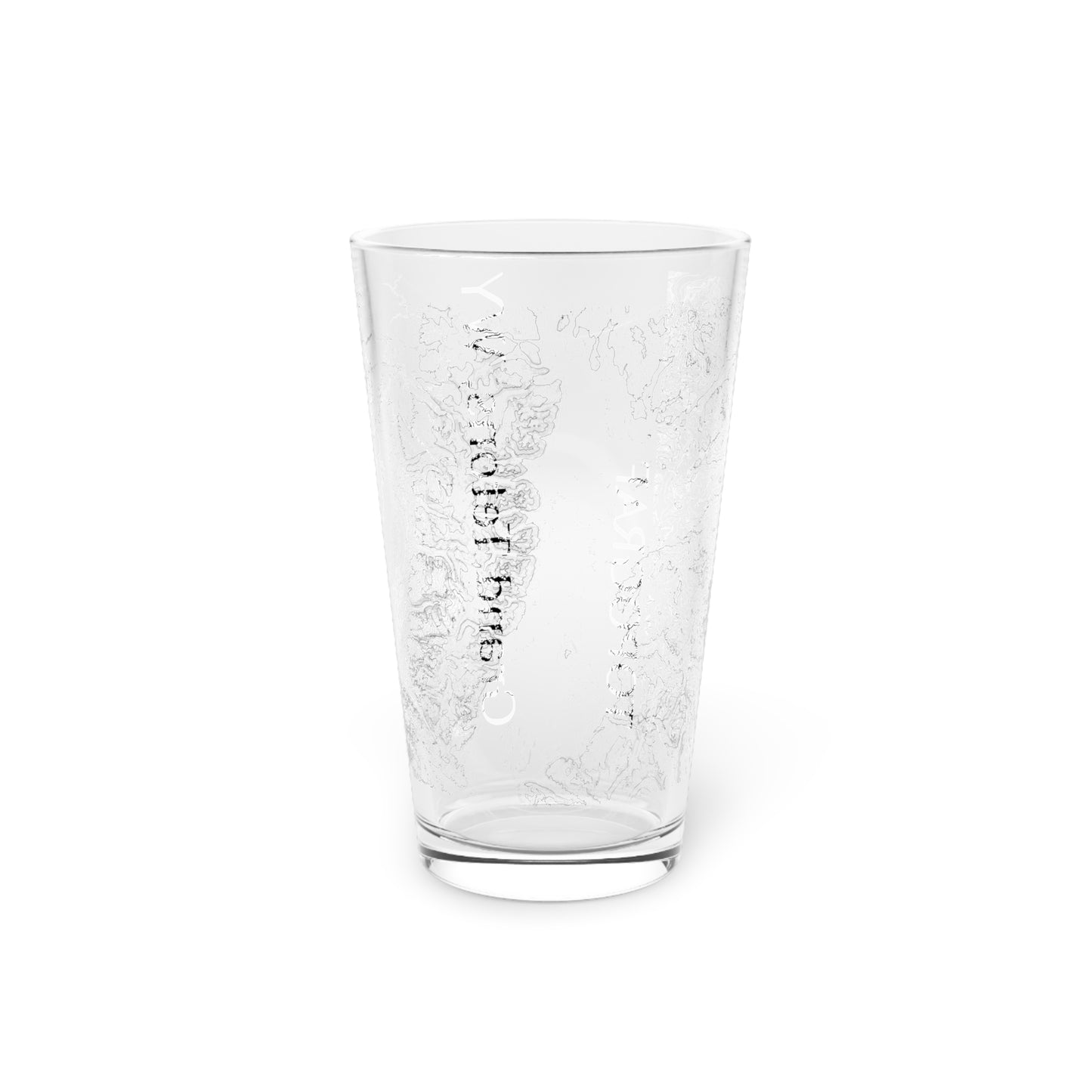 Grand Tetons, WY Pint Glass, 16oz