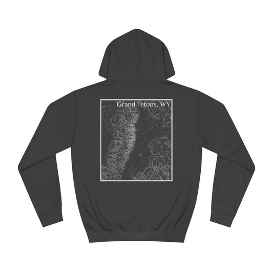 Grand Tetons, WY Hooded Sweatshirt