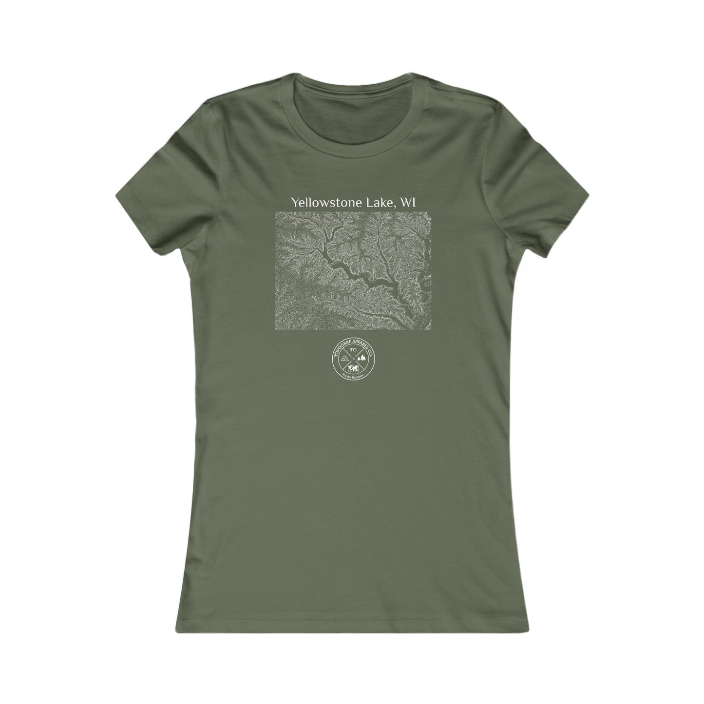 Yellowstone Lake, WI Women's T Shirt