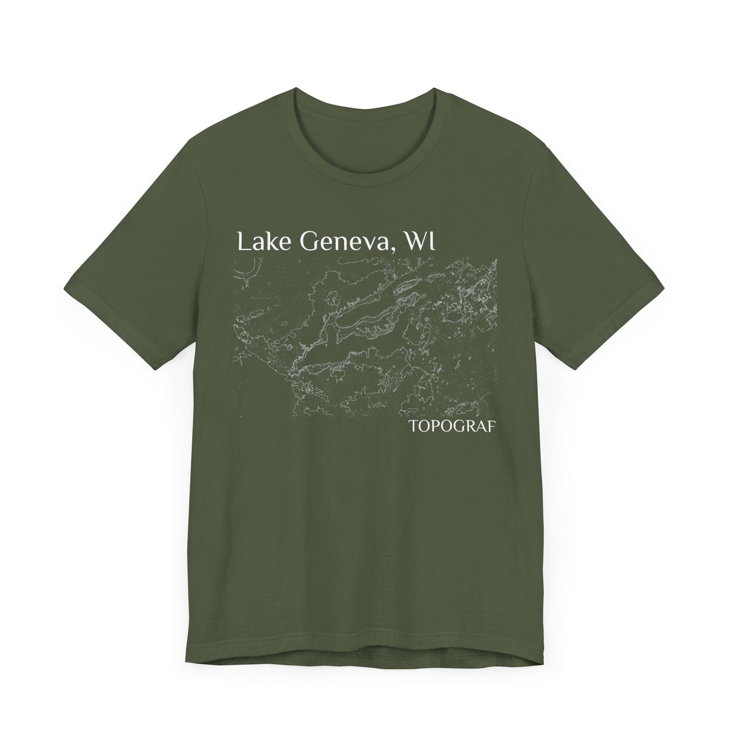 Lake Geneva, WI Short Sleeve Tee