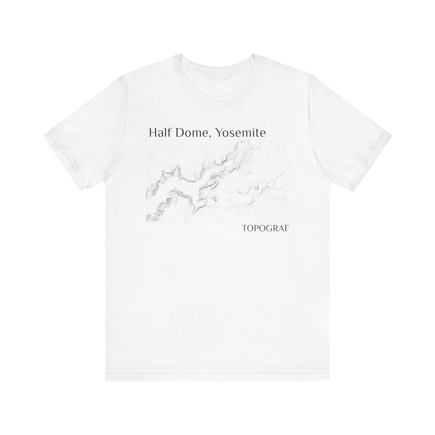 Half Dome, CA Short Sleeve Tee