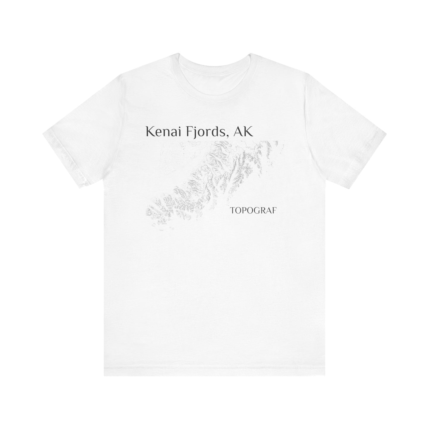 Kenai Fjords, AK Short Sleeve Tee