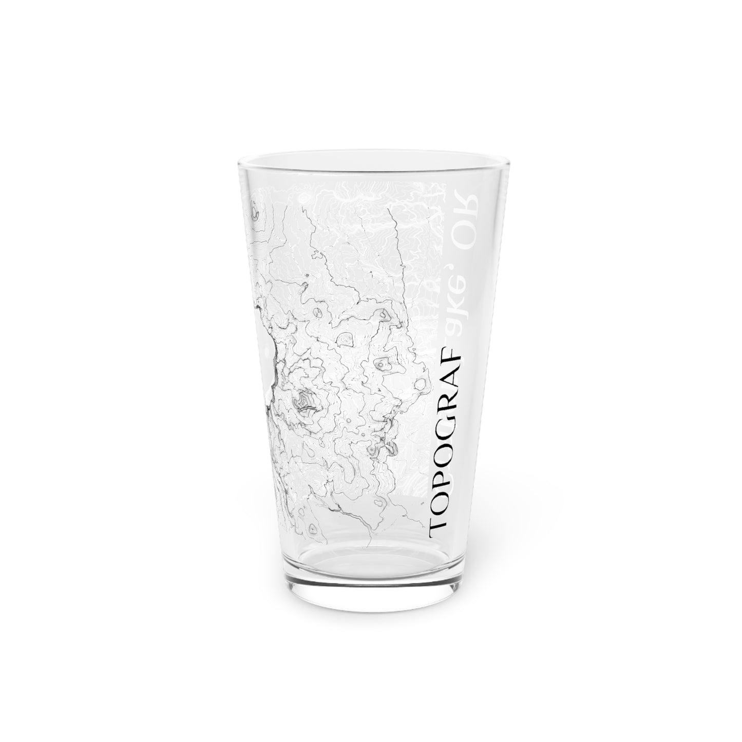 Crater Lake, OR Pint Glass, 16oz