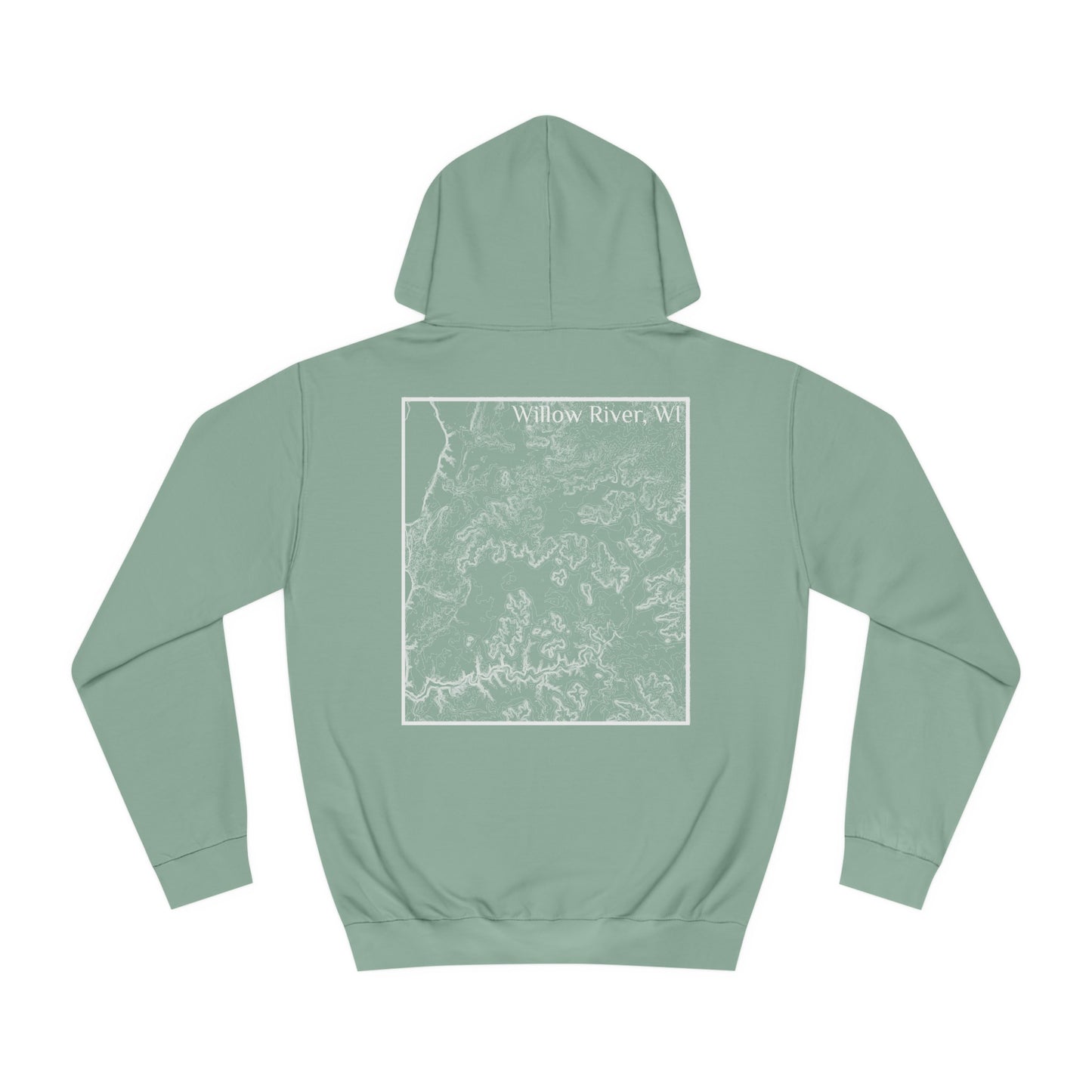 Willow River, WI Hooded Sweatshirt