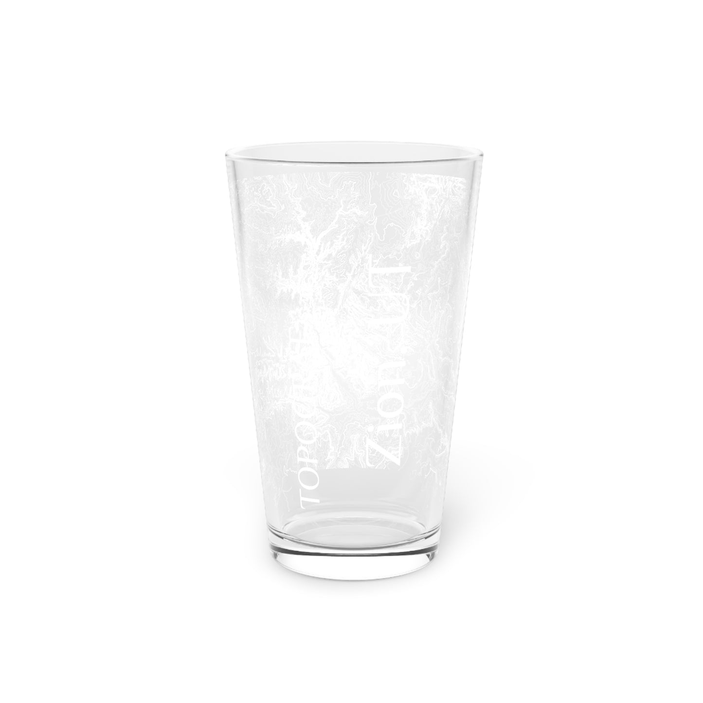 Zion, UT Pint Glass, 16oz