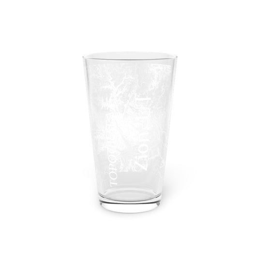 Zion, UT Pint Glass, 16oz