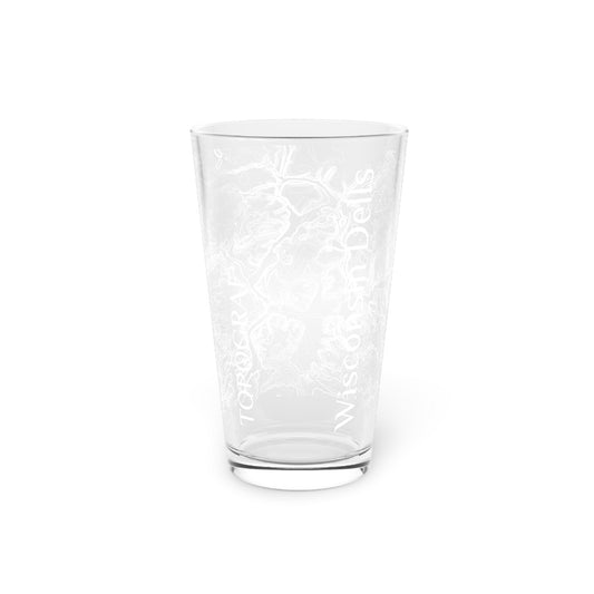 Wisconsin Dells Pint Glass, 16oz