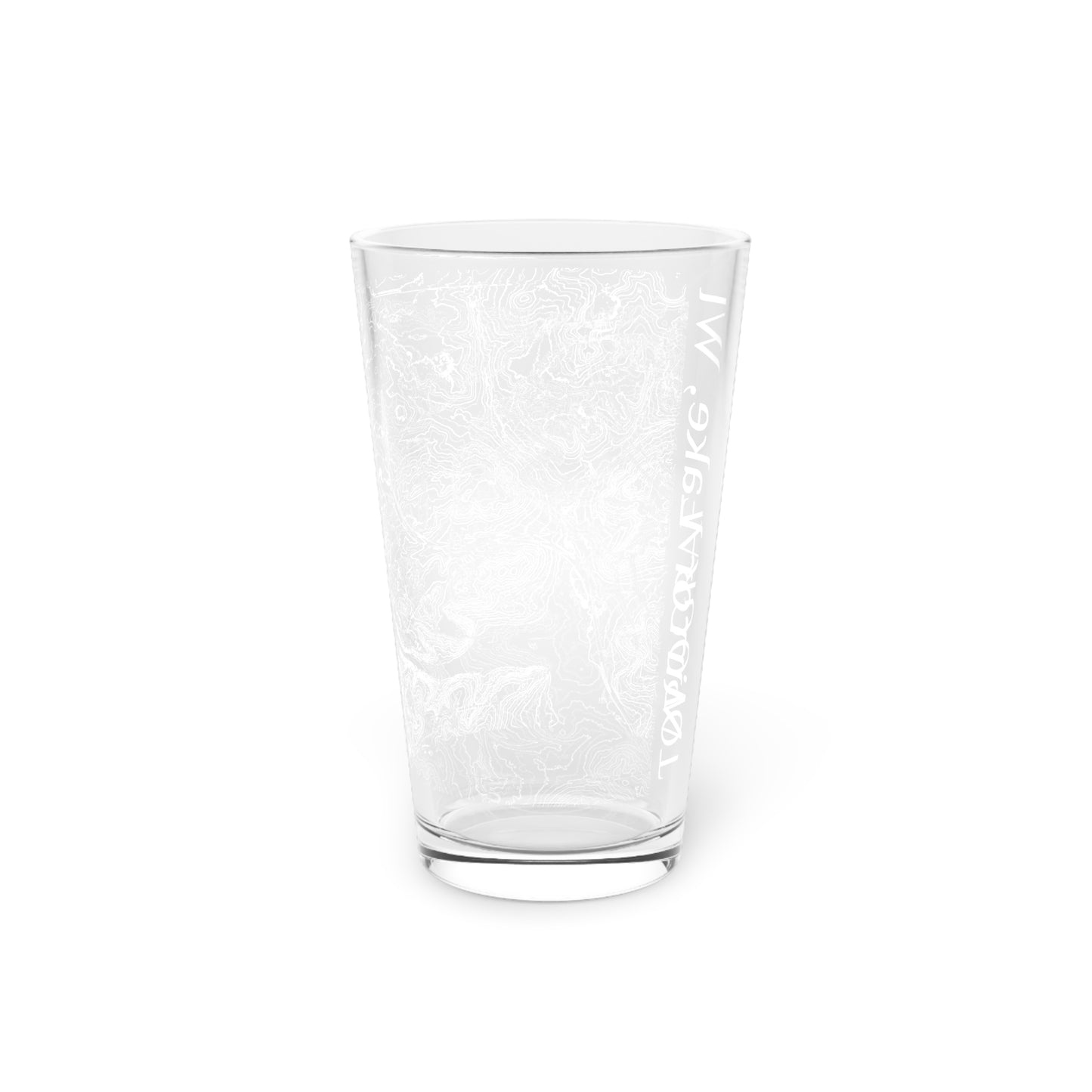 Mirror Lake, WI Pint Glass, 16oz