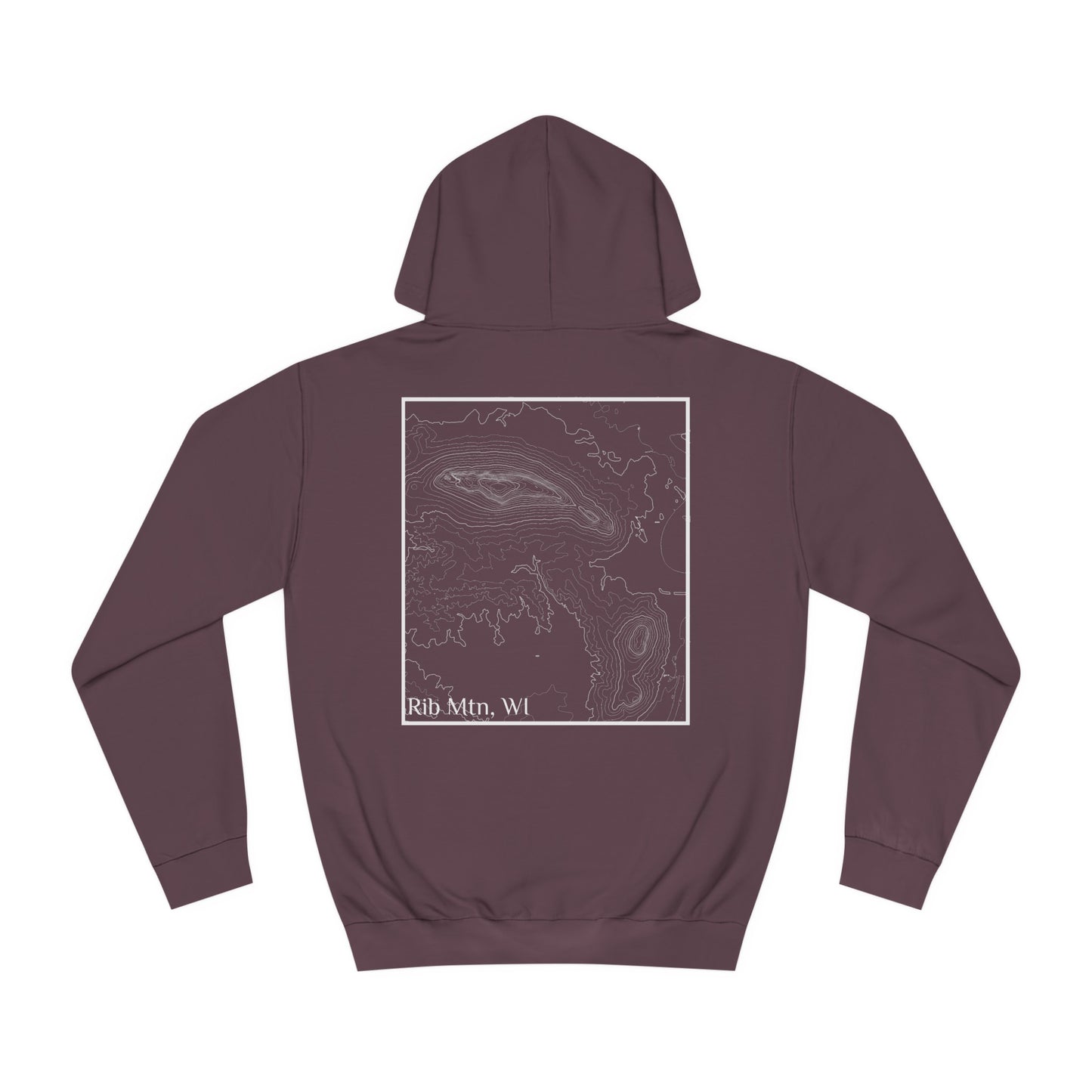 Rib Mountain, WI Hooded Sweatshirt