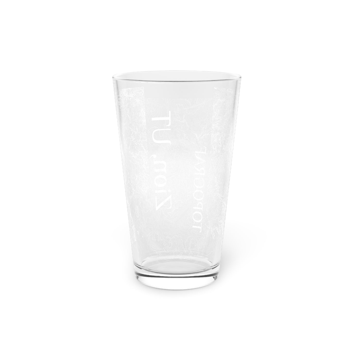 Zion, UT Pint Glass, 16oz