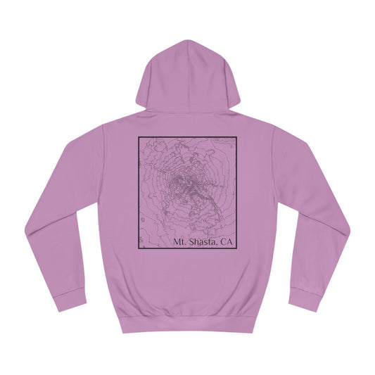 Mt. Shasta, CA Hooded Sweatshirt